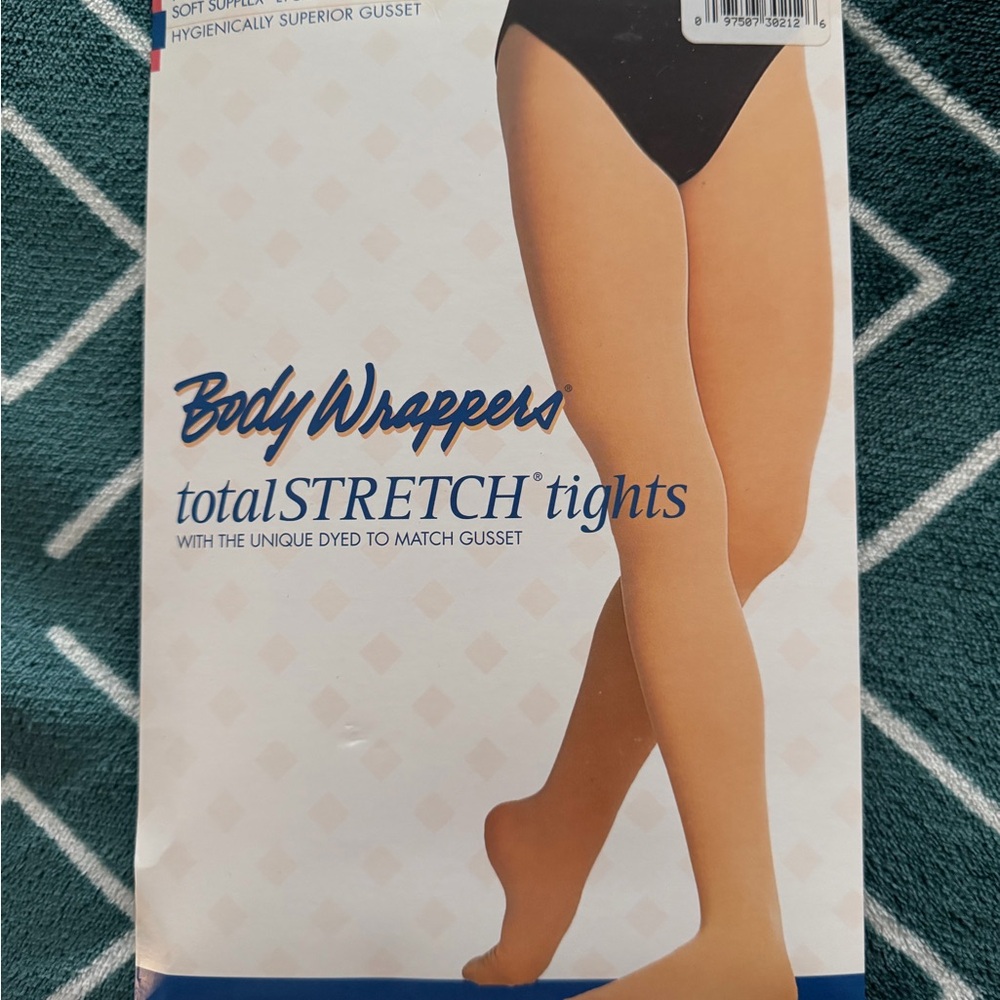 Body Wrappers Black totalSTRETCH Tights
